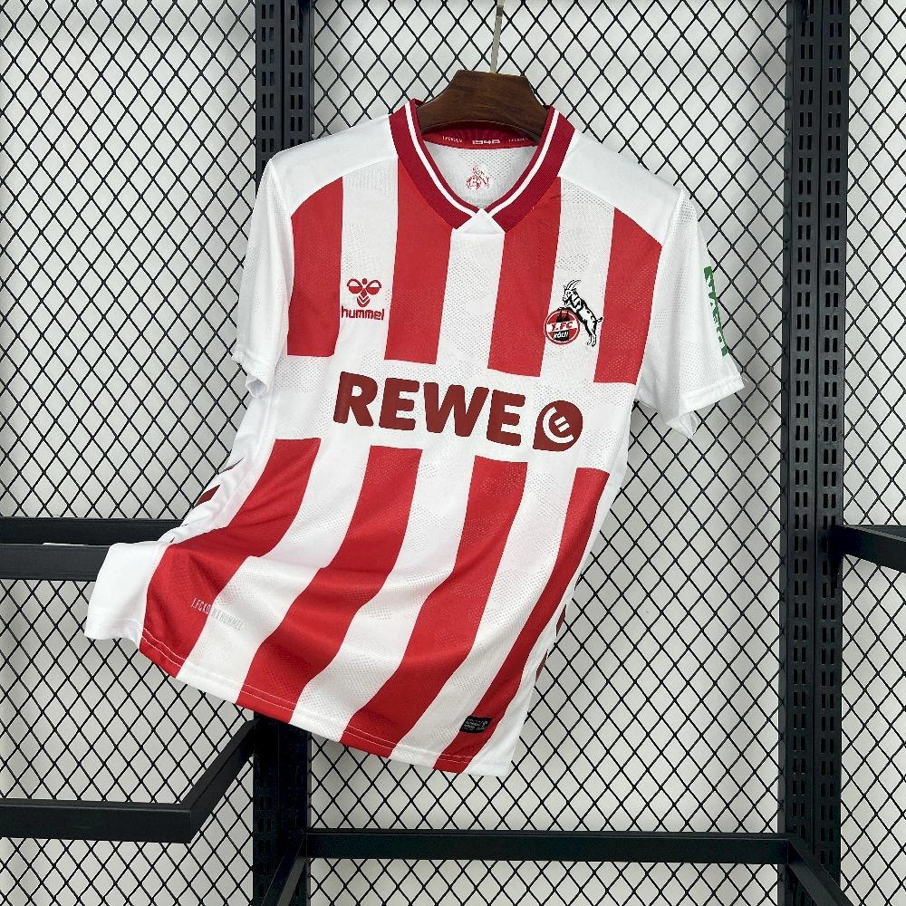 Camiseta de fútbol Köln 2025/26 LOCAL MANGA CORTA VERSION FAN